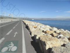 picture taken along the eurovelo-8-16-cannes--nice near Biot