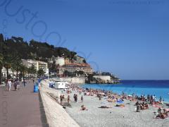 picture taken along the EuroVelo 8 near Nice