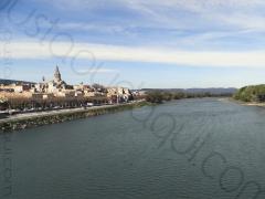 picture taken along the 
			EuroVelo 17: Bourg-Saint-Andéol 07700, France and the Rhône river