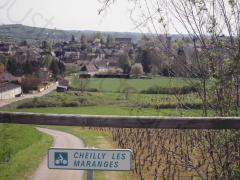 picture taken along the EuroVelo 6 near Cheilly-lès-Maranges