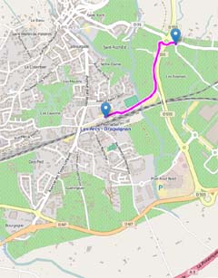 Roadmap | Gare Les Arcs-Draguignan - Vigne à Vélo Rond-point de La Gare